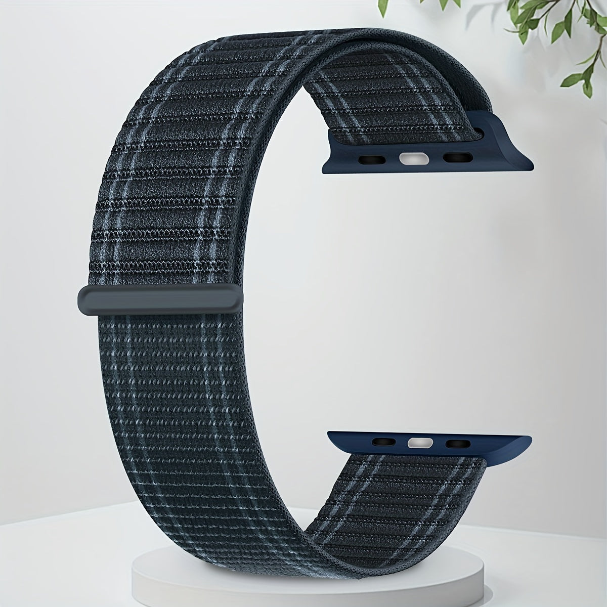 iWatch uchun nylon sport soat tasmasi, turli o'lchamlar bilan mos keladi, erkaklar va ayollar uchun mos, sozlanadigan va nafas oladigan, bir nechta iWatch Series uchun mos.