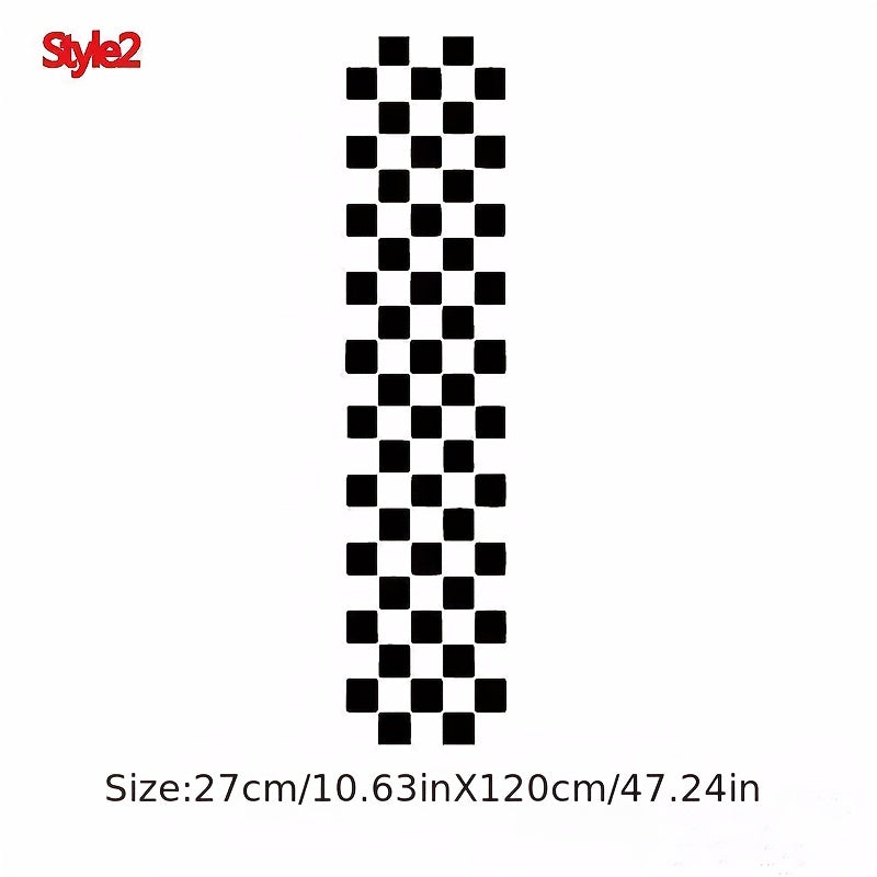 Car Hood Sticker Personalize Stripe Auto Body Decoration Cover Film