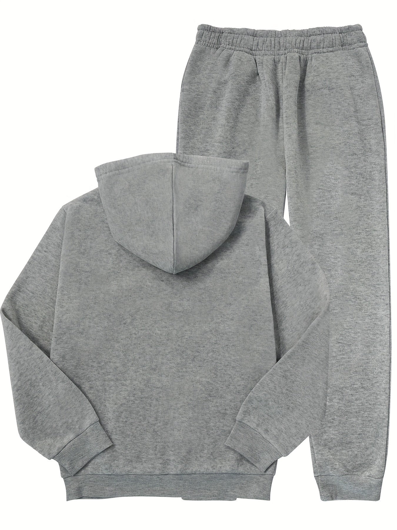 Девочки Девочки Повседневный костюм с принтом бабочки и сердечком с капюшоном, из полиэстера, трикотаж, с длинным рукавом, весна-осень