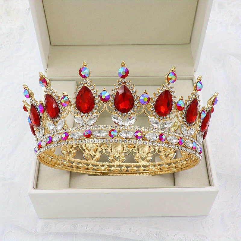 Bridal Tiaras and Crowns with Sparkling Rhinestones for Weddings and Proms