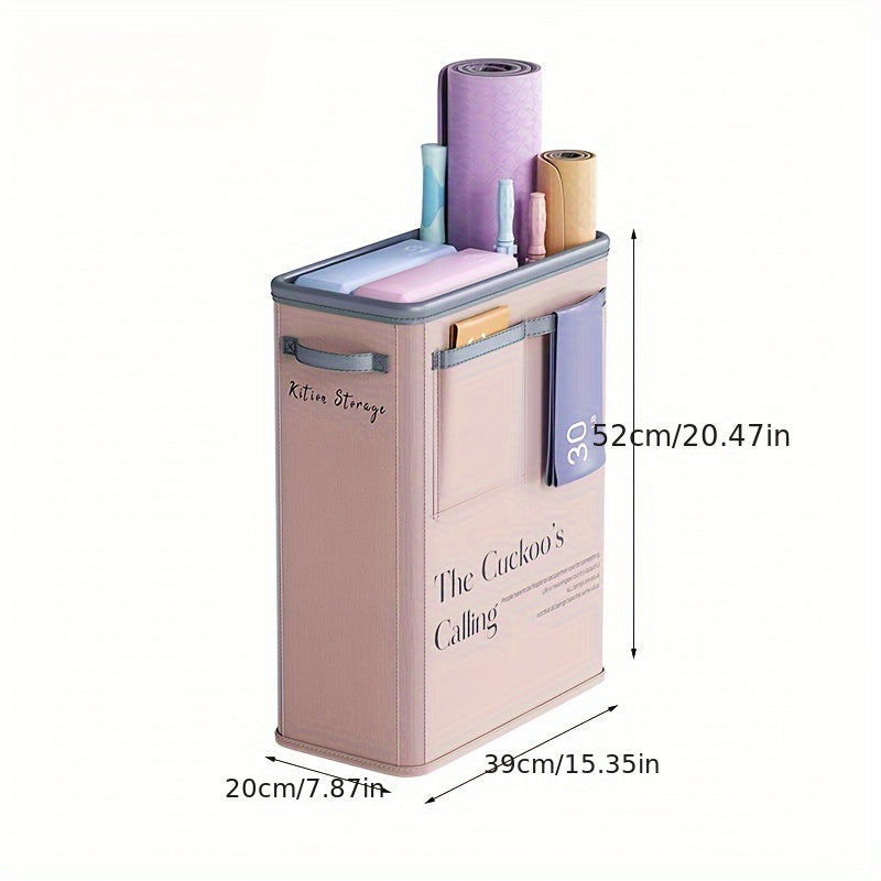 Складной спортивный багажник для хранения ковриков для йоги и фитнес-снаряжения, прямоугольный, не водонепроницаемый