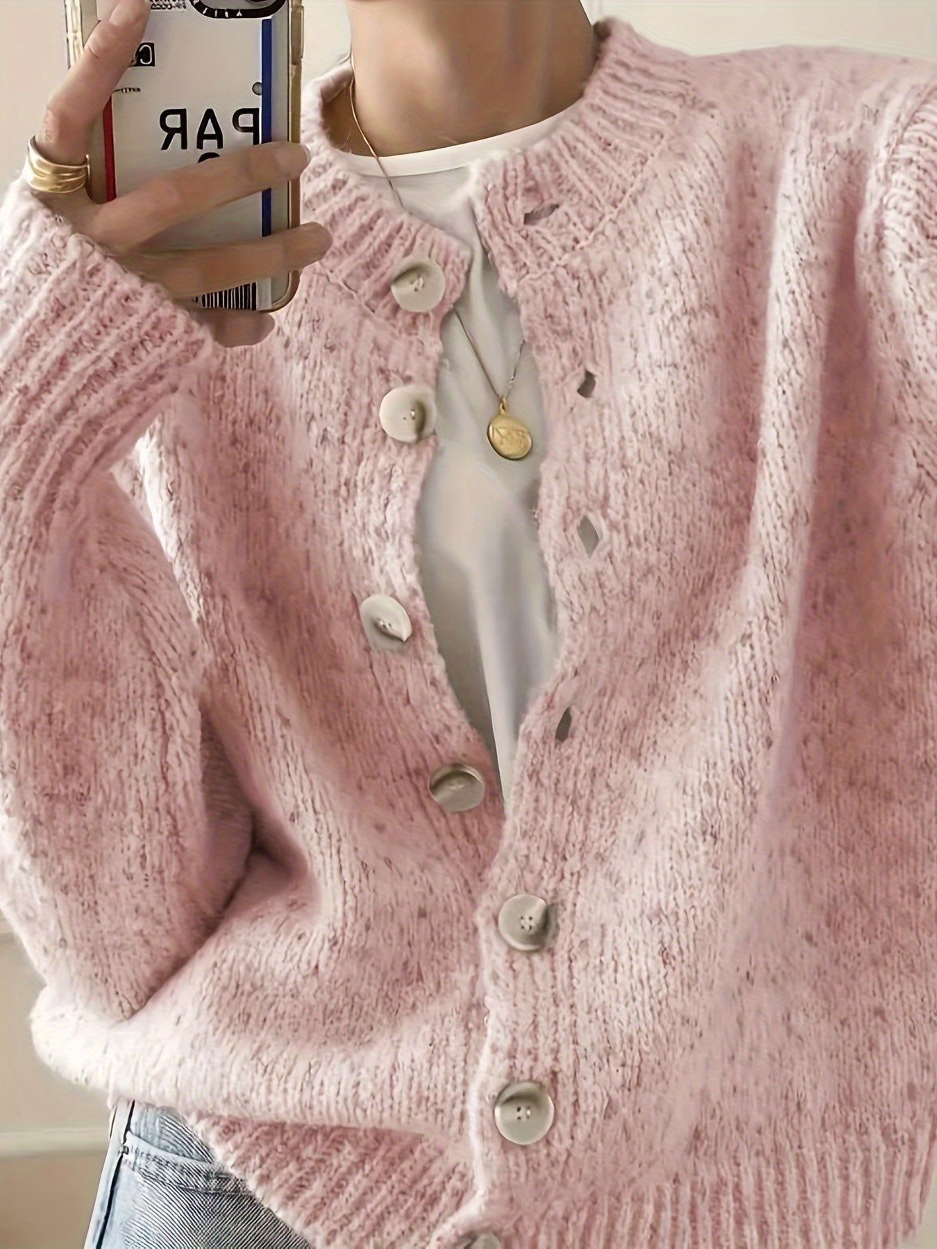 Plus Size Womens Camouflage Cardigan Lightweight Long Sleeve Sweater Black Multicolor