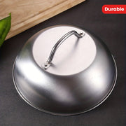 Stainless Steel Steak Cover 22.86cm Hemispherical Food Protector for BBQs and Restaurants