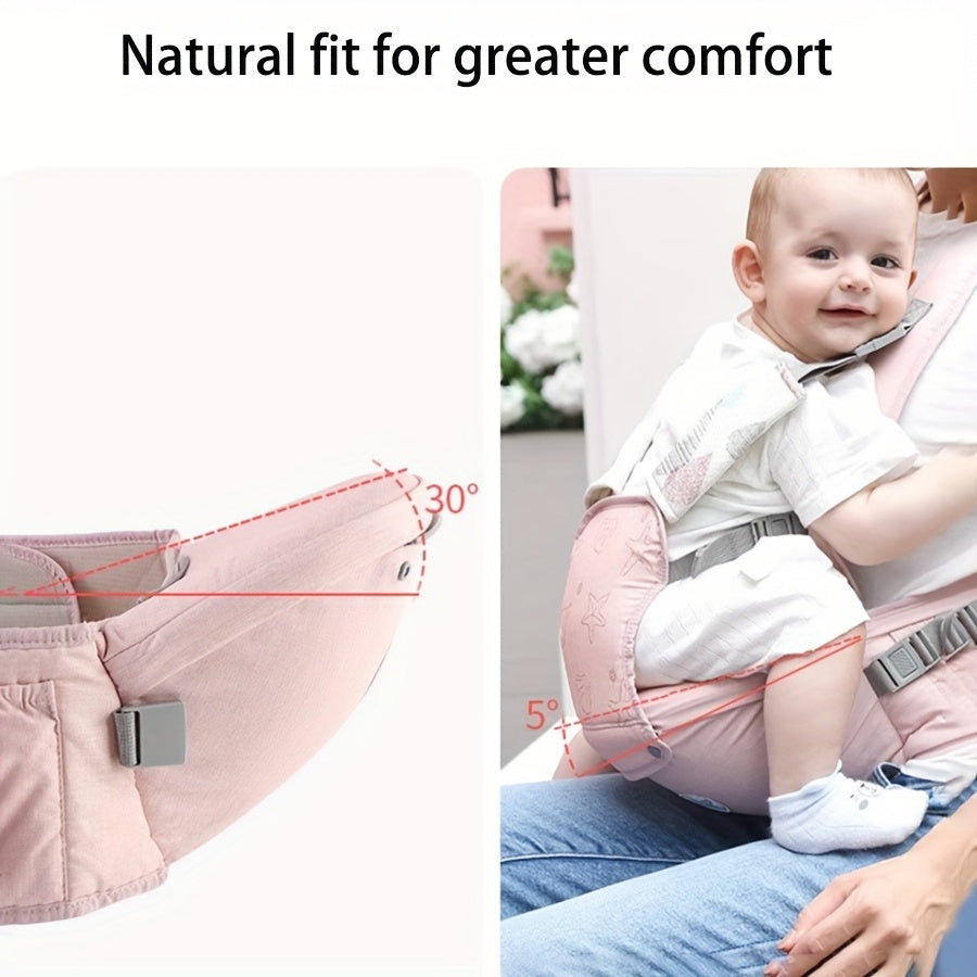 Lightweight Baby Carrier Sling for All Seasons Front and Back Seat for Ages 3+