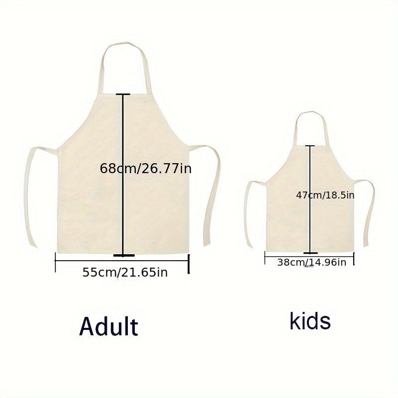 Polyester Apron with Oil and Stain Resistant Protection for Cooking and Grilling