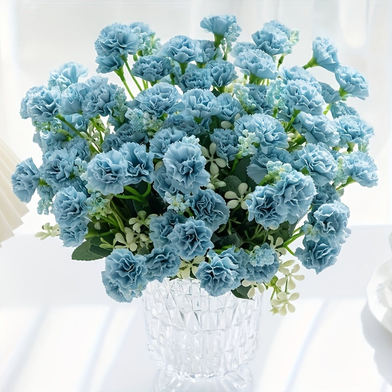 UV Resistant Outdoor Artificial Carnations for Home Decor and Events