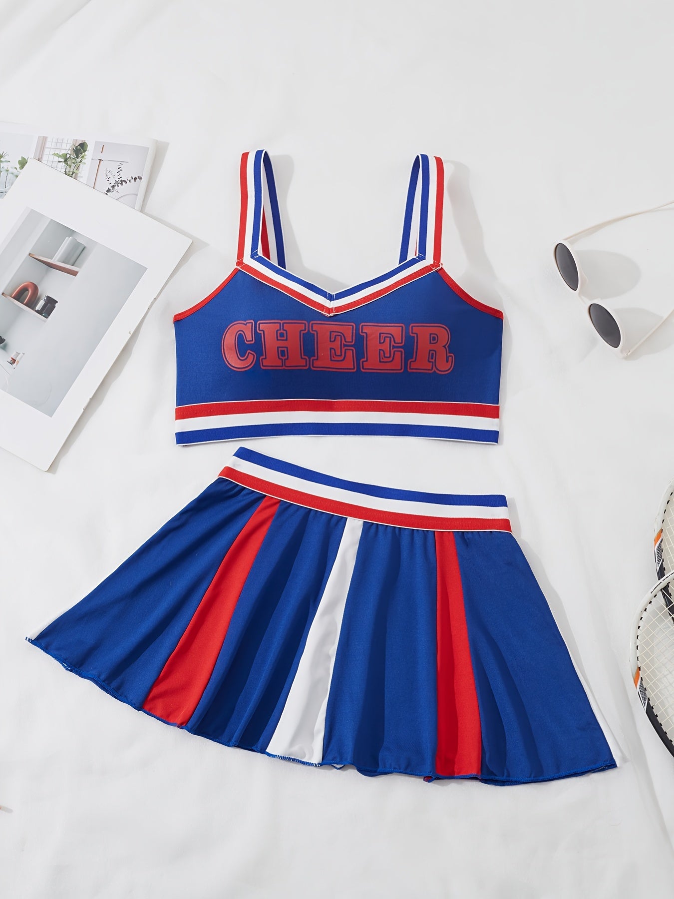 Women's Cheerleading Costume Sexy Cosplay Uniform for Party and Events