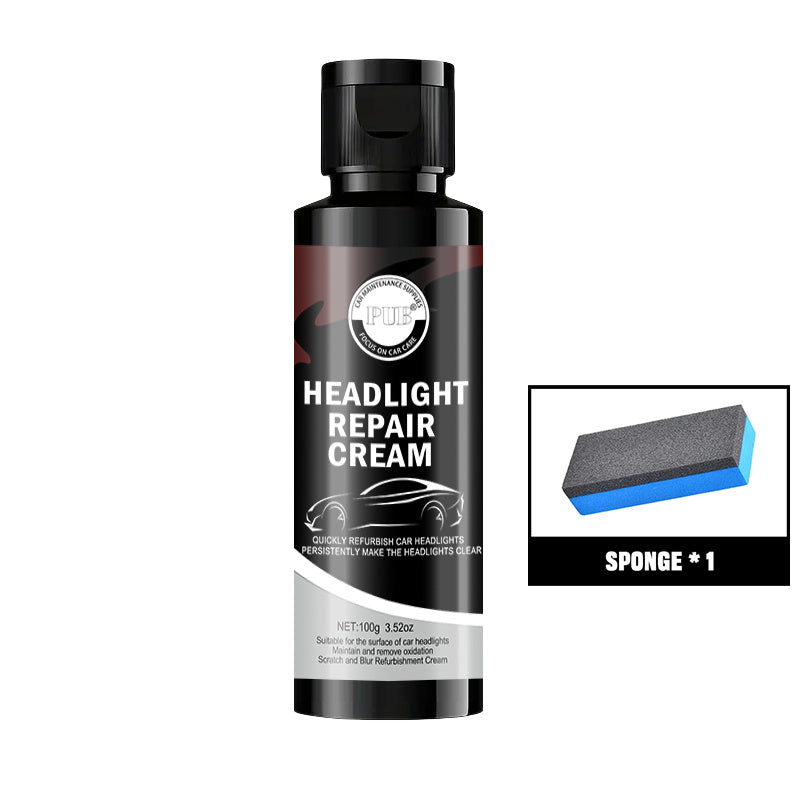 Kit de restauración de faros de coche universal 100g Pulido Arañazos Amarillamiento