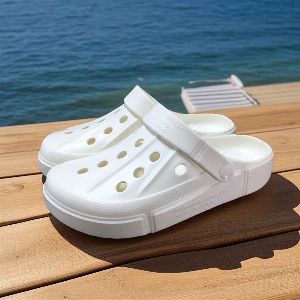 Unisex EVA Rubber Sole Beach Shoes Lightweight Anti-slip Sneakers