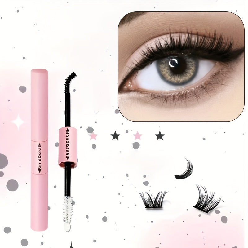 Women's Black Waterproof Lash Bond and Seal 2-in-1 Eyelash Glue