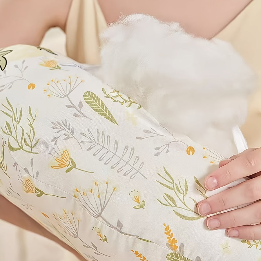 Pregnancy Pillow Set with Waist Support and Side Sleeper Belly Cushion Soft Polyester Fiber Nursing Pillow