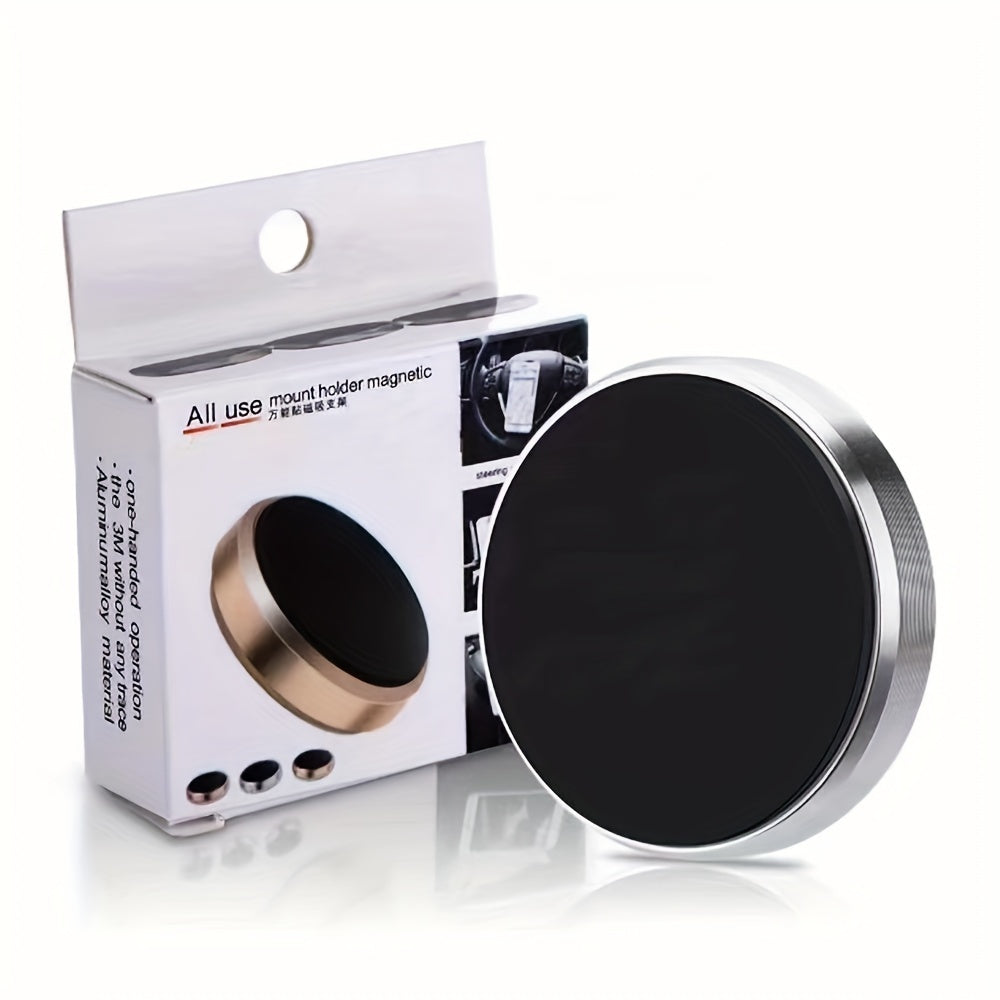 Avtomobil paneli uchun kichik magnit telefon tutgichi, navigatsiya va telefon uchun o'rnatish