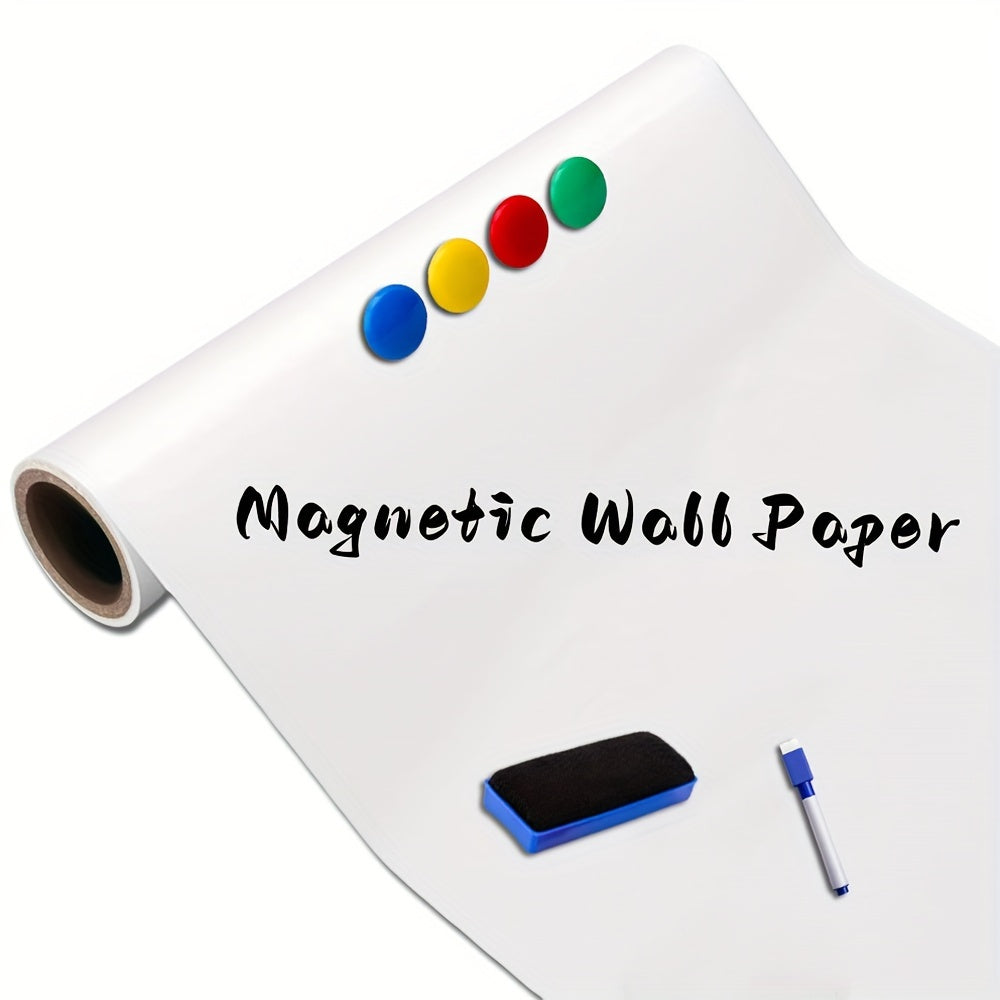 Magnetic Dry Erase Whiteboard Wall Mount for Home Office PVC 24x36 Inches