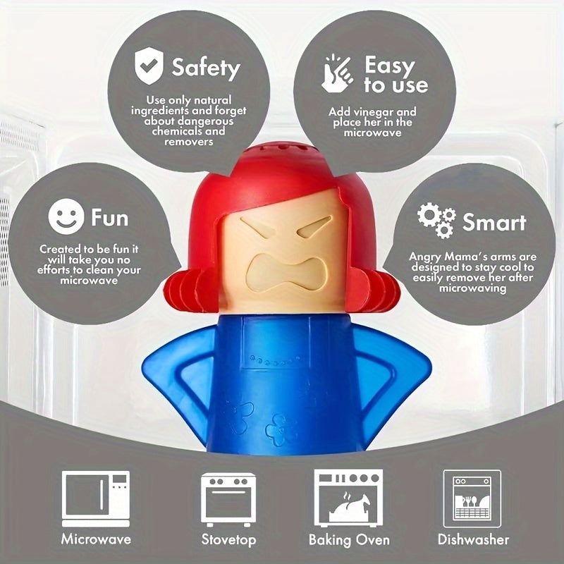 Kitchen Cleaner Steam Oven Microwave Fridge Odor Eliminator Stain Remover