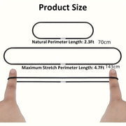 Многоцветные резиновые ремешки для мусорных баков объемом 13-113,56 л