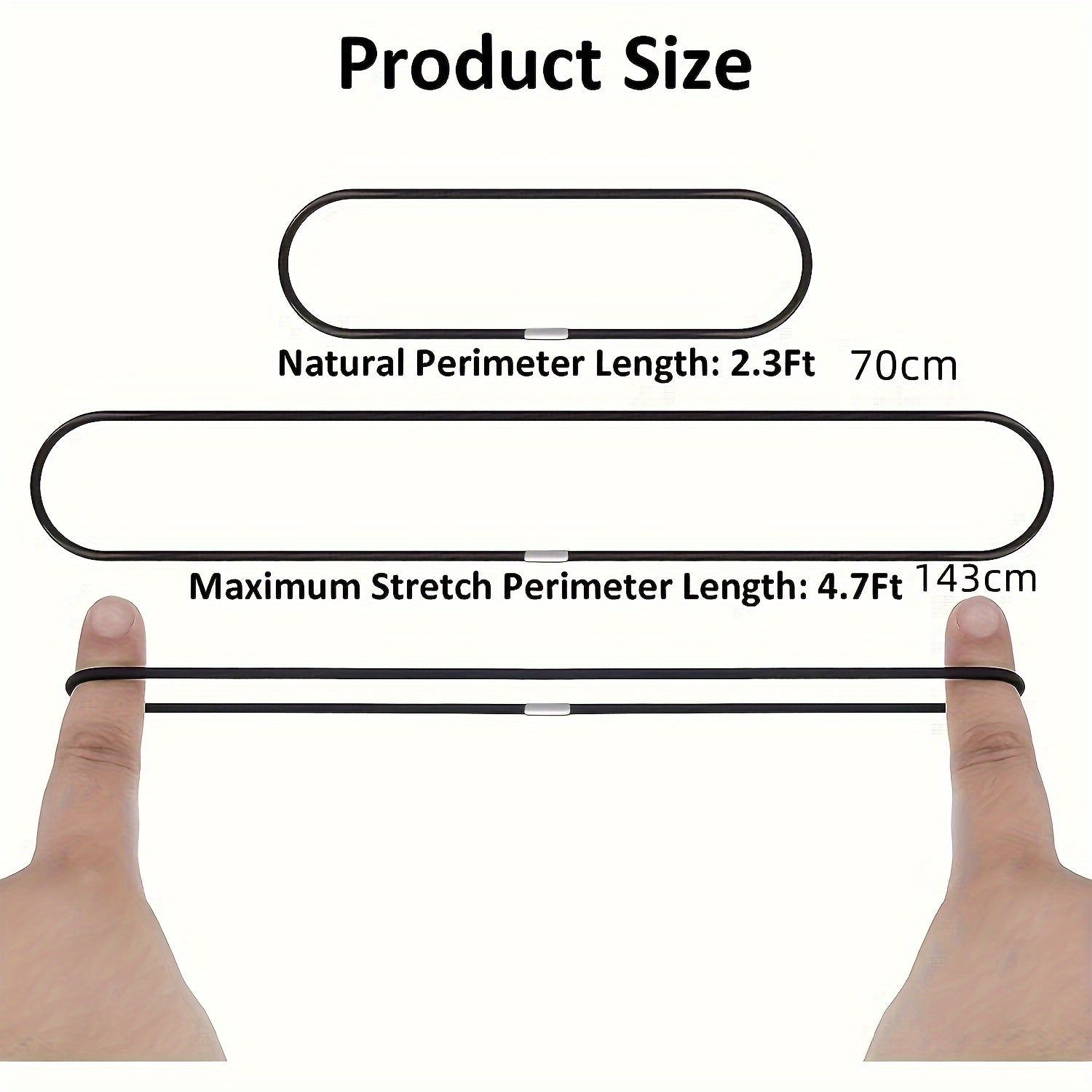 Многоцветные резиновые ремешки для мусорных баков объемом 13-113,56 л