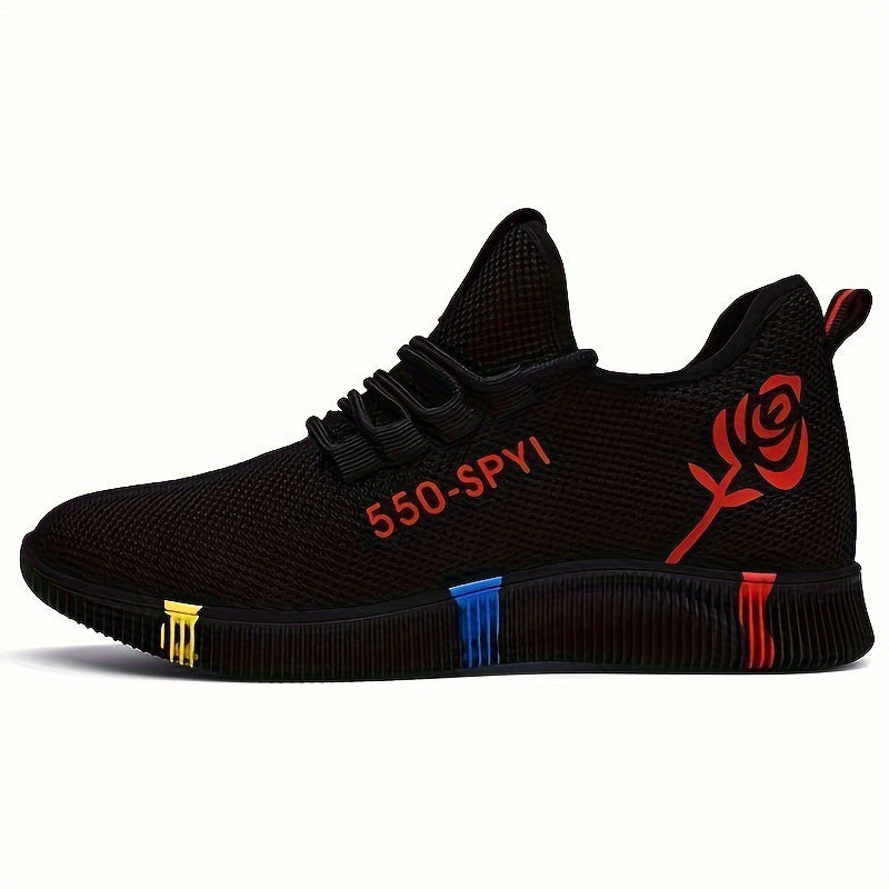 Women's Slip-Resistant Sneakers Breathable Fabric Low-Top Running Shoes