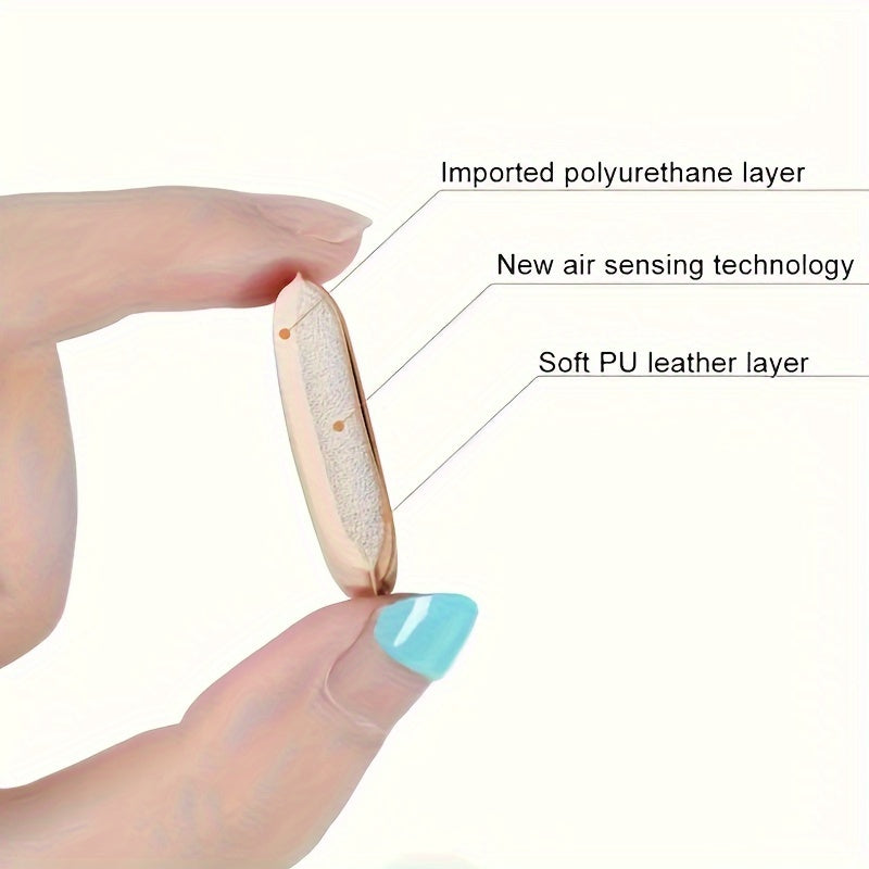 Set de esponjas de maquillaje en forma de pera mini para base, corrector y polvo