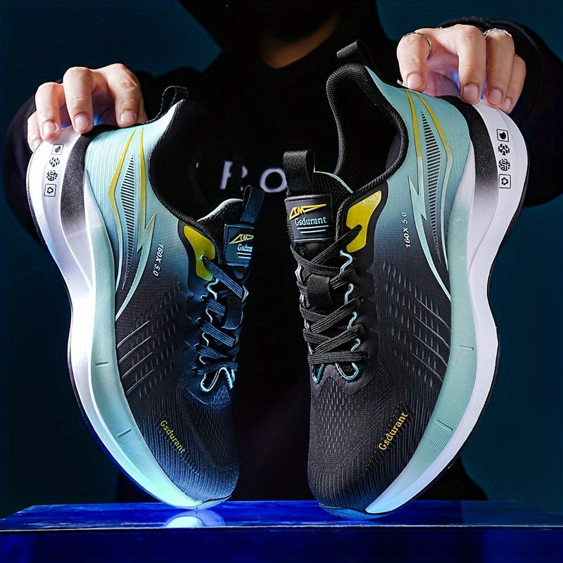 Men's Lightweight Breathable Running Shoes with Shock Absorption for Outdoor Activities
