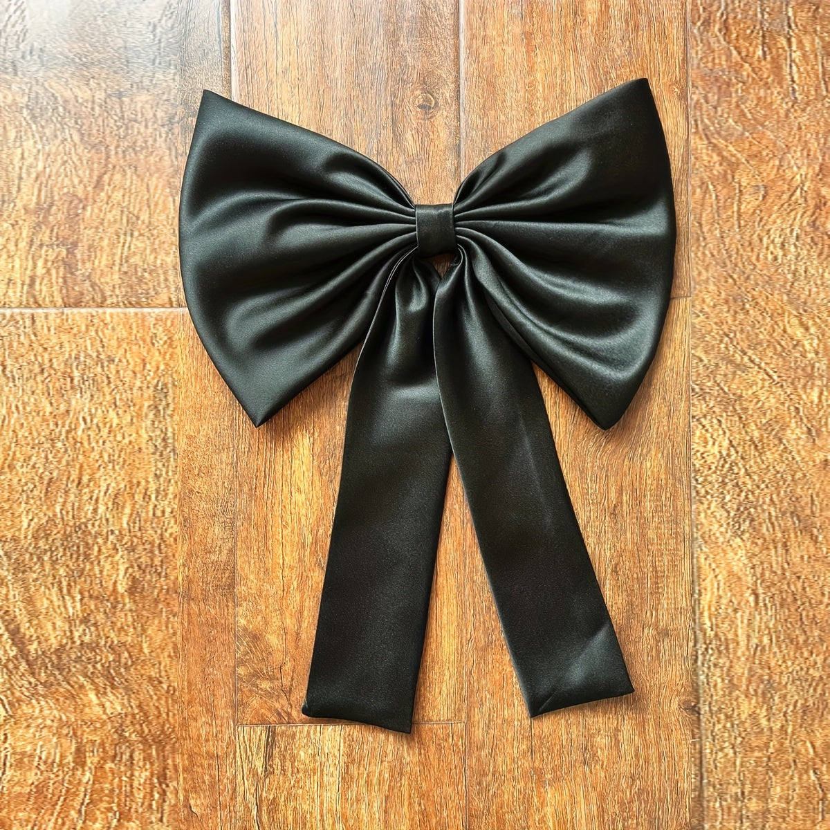 To'ylar va kundalik kiyimlar uchun katta bowknot to'y soch aksessuari, ajraladigan