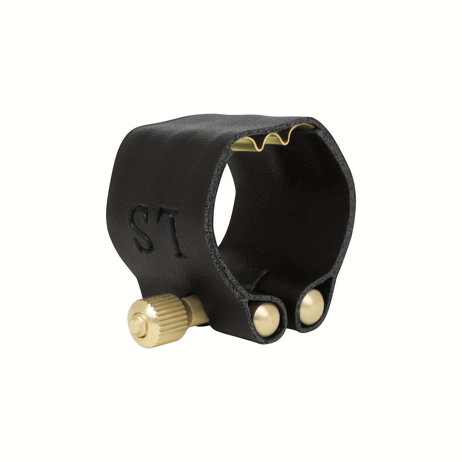 Black Metal Clarinet and Saxophone Clip with Cap and Piccolo