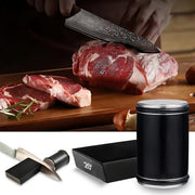 2025 2 Herramienta de afilado de ángulo, afilador de varias piezas para uso en cocina exterior