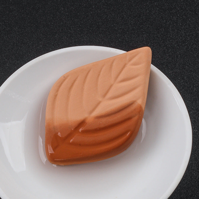Cigar Moisturizing Clay Tablets 1/3/6pcs Leaf Shape Brown Sugar Coffee Preservation