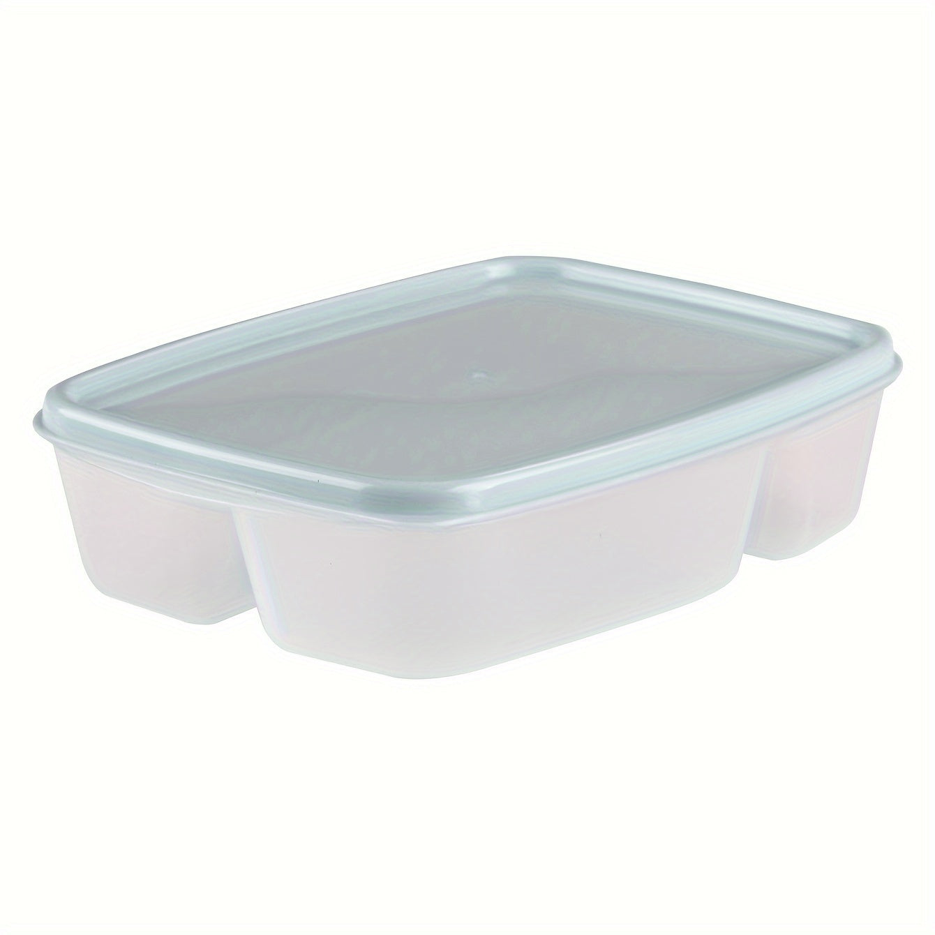 Set of 1 Meal Prep Containers with 3 Compartments for Food Portioning and Storage