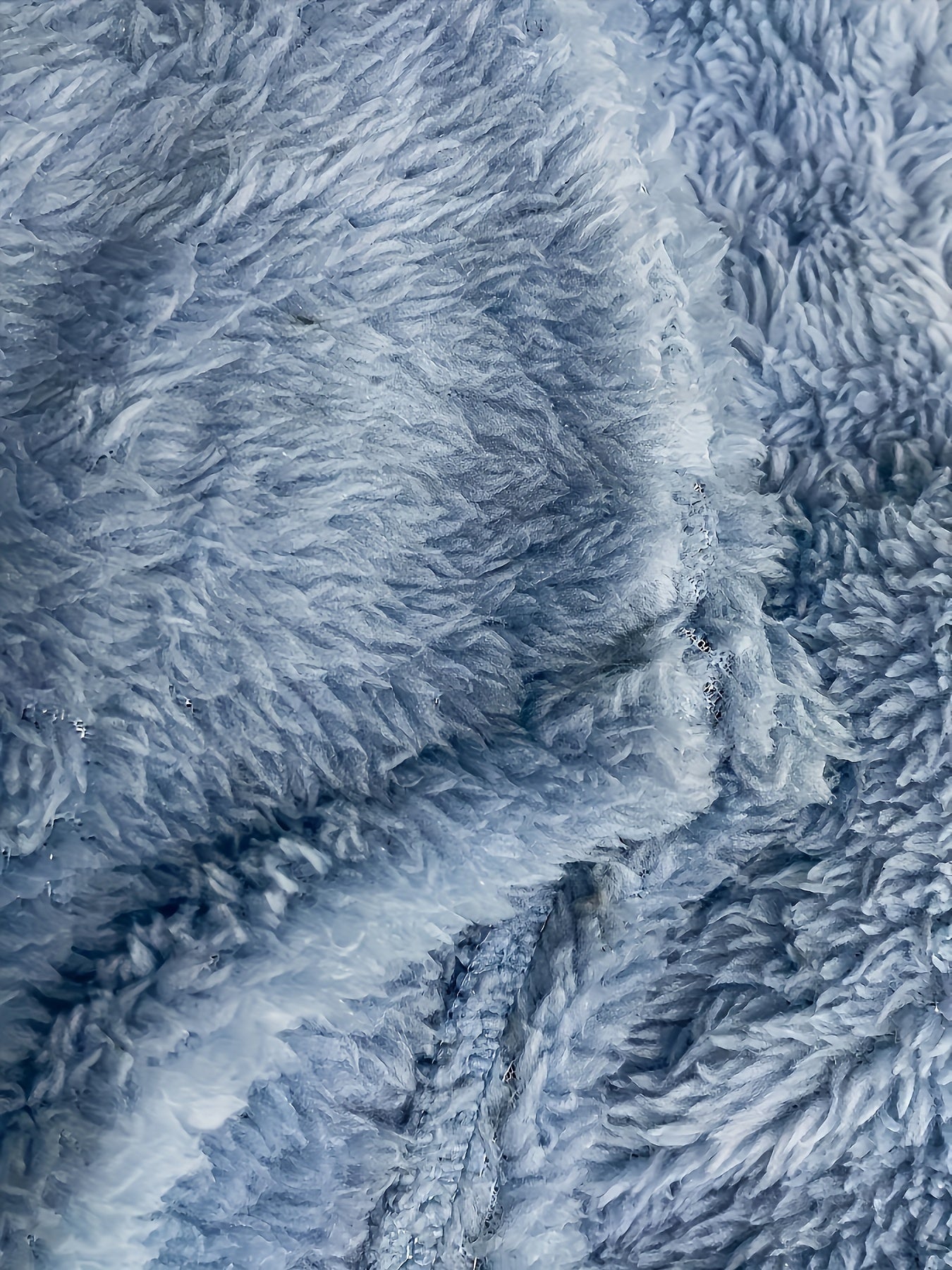 Толстовка женская plus size из плюшевого флиса с карманами