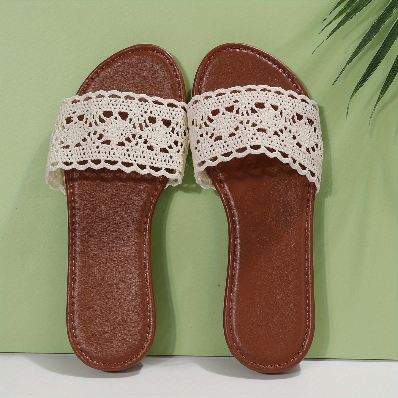 Women's Breathable Slide Sandals Lightweight Open Toe Summer Shoes