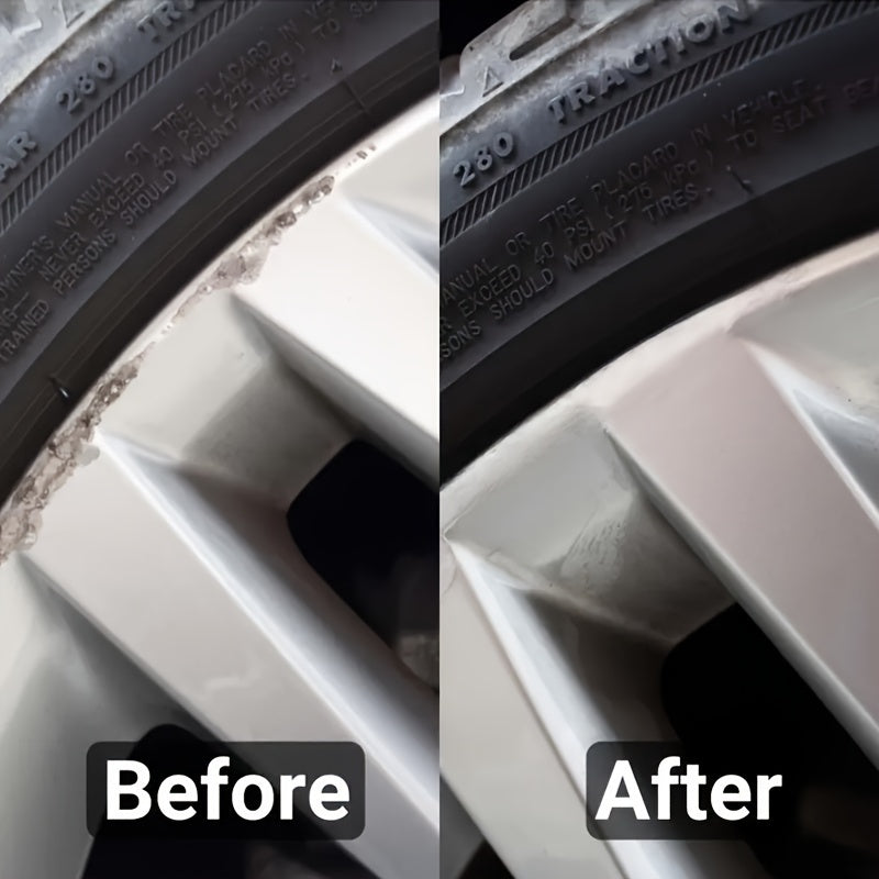 Universal Alloy Wheel Hub Repair Kit Scratch Remover Rust Protector Car Polishing Paste