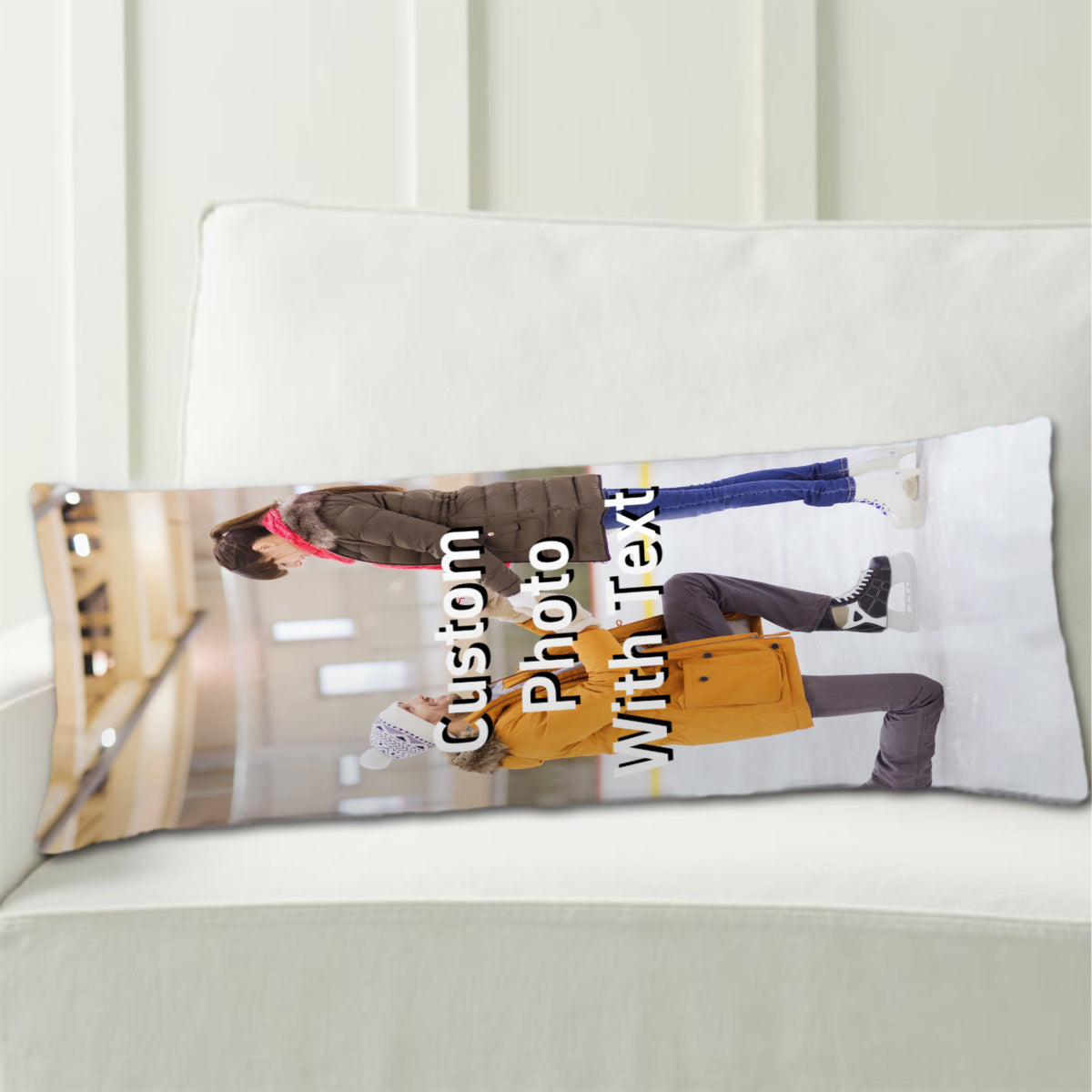 Personalized Double-Sided Photo Body Pillowcase for Memorial Home Decor Gift