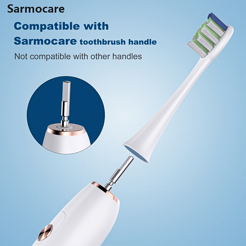 Juego de cabezales de cepillo de dientes eléctrico de repuesto de 6 u 8 unidades para cepillos de dientes sónicos