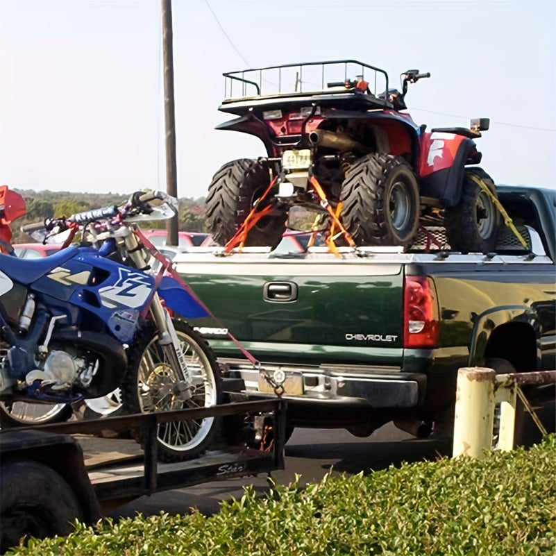 6 шт. прочных нейлоновых ремней для закрепления грузов длиной 40 см для ATV, UTV, мотоцикла