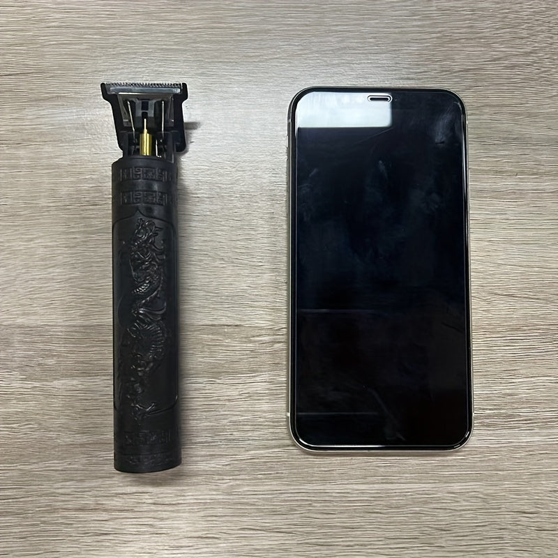 Hairdresser beard trimmer set USB rechargeable cordless sharp blades 4 combs