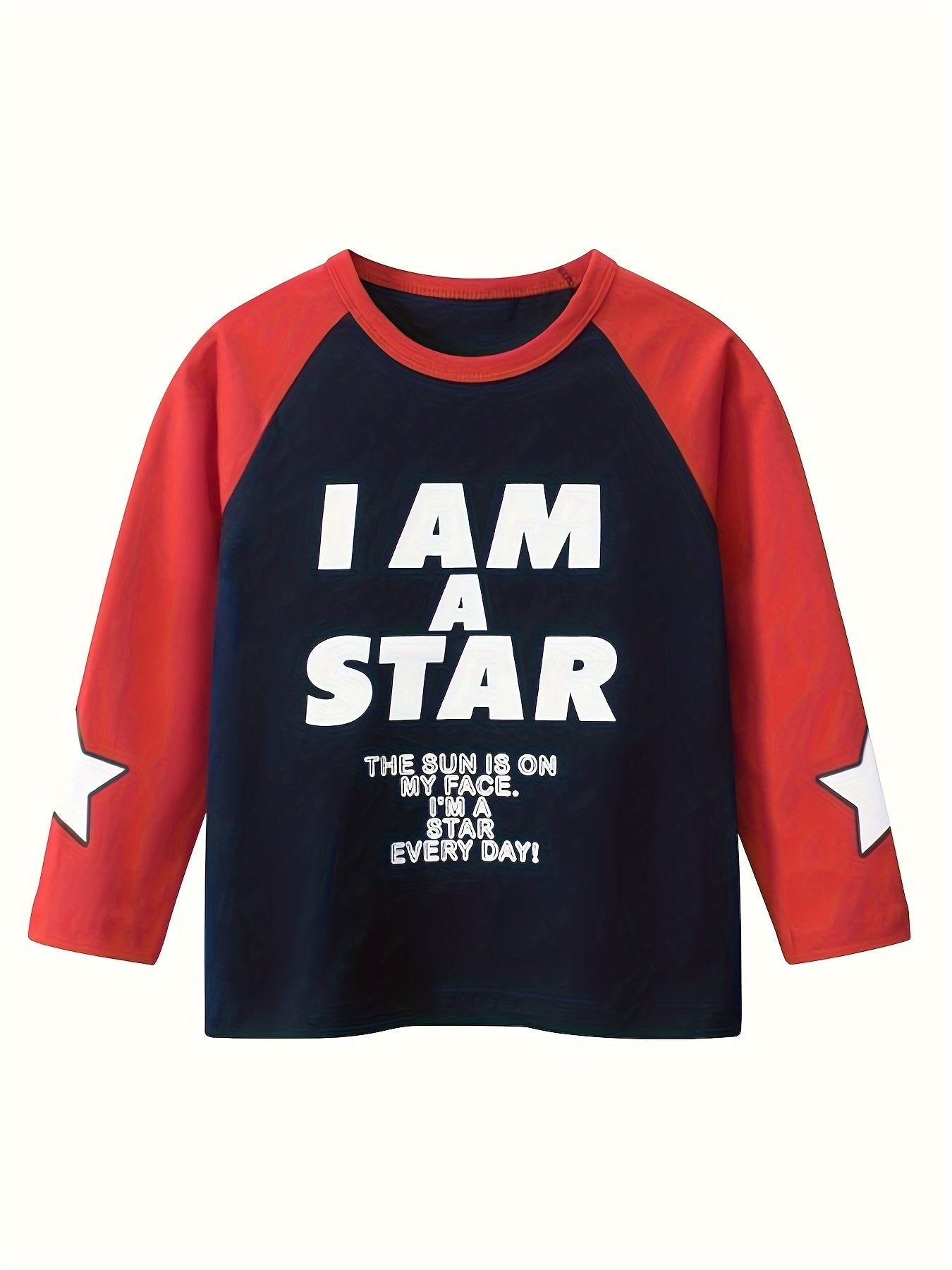 Kids Boys Long Sleeve Cotton Shirt Autumn Korean Style Casual Top