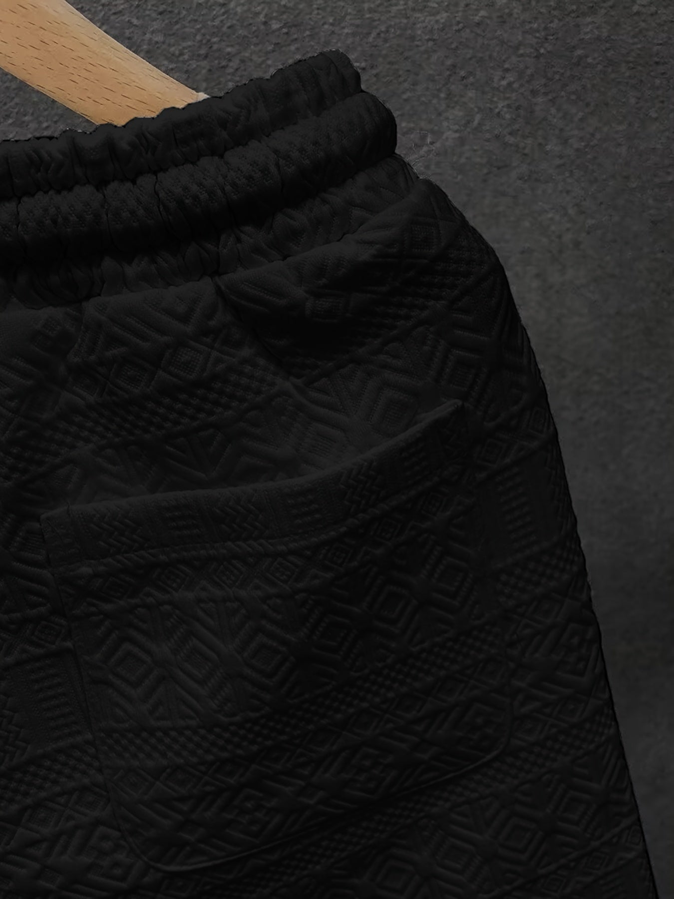 Pantalones cortos de poliéster transpirable con cordón para hombres, ideales para senderismo de verano y uso casual