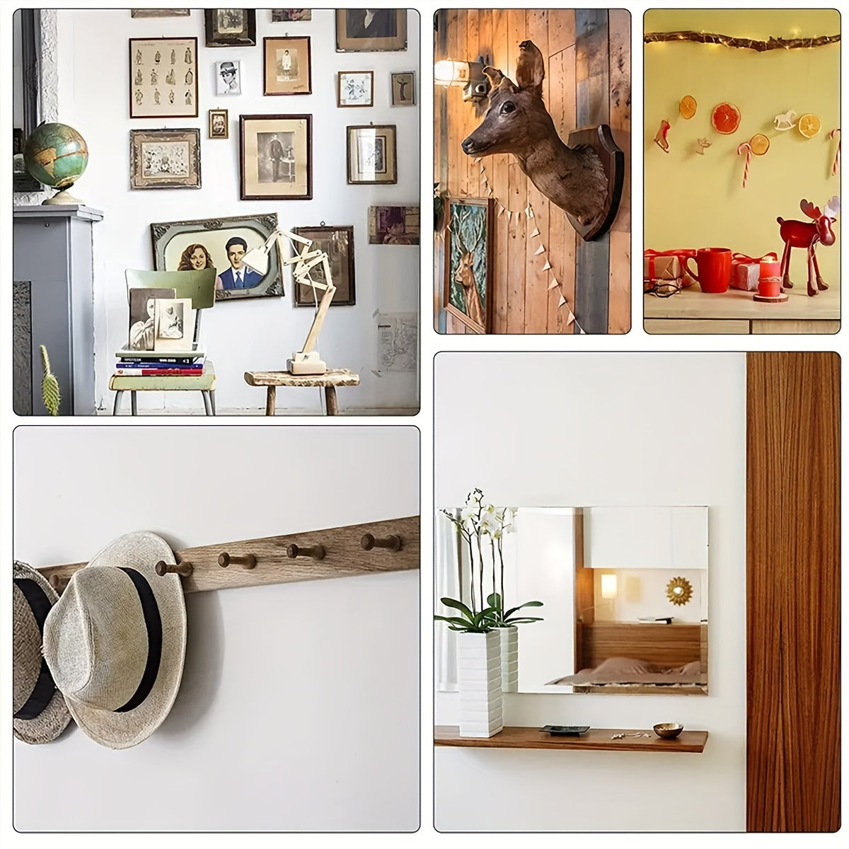 50/100/150 Pcs Galvanized Steel Self-Drilling Wall Anchors Drywall Inserts