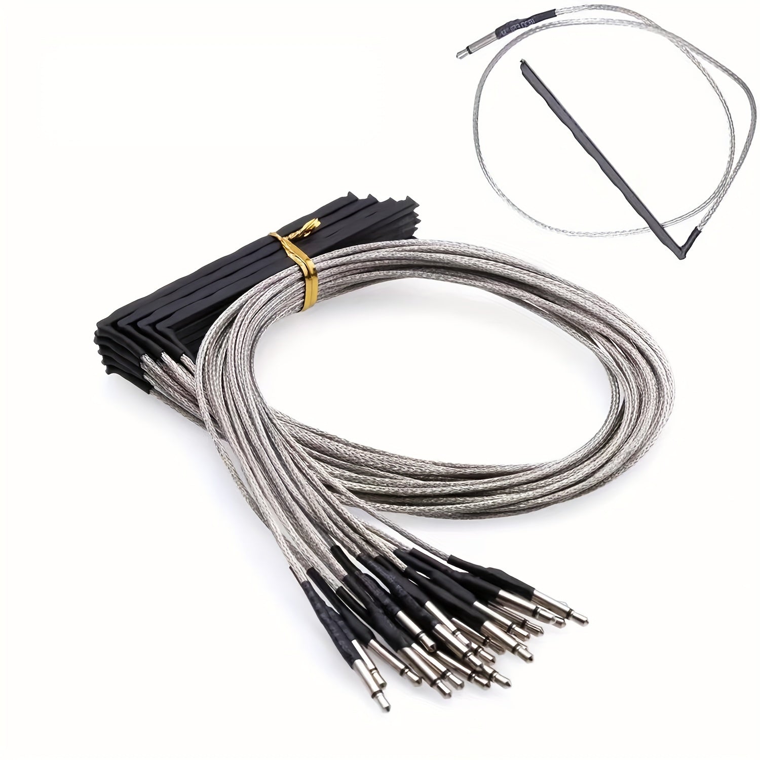 6-String Acoustic Guitar Piezo Pickup with EQ and Accessories