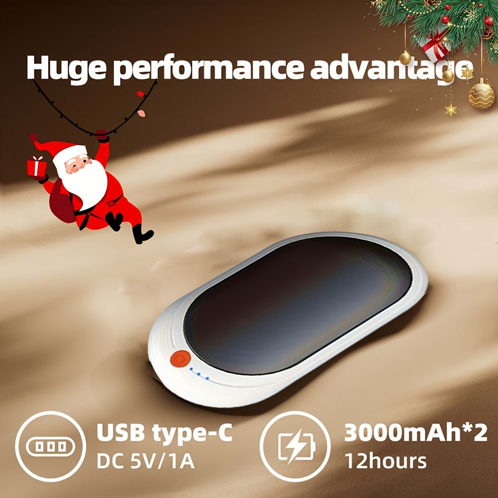 Uniseks qayta ishlatiladigan USB qo‘l issitgichlari, tashqarida foydalanish uchun portativ elektr cho‘ntak isitkichlari