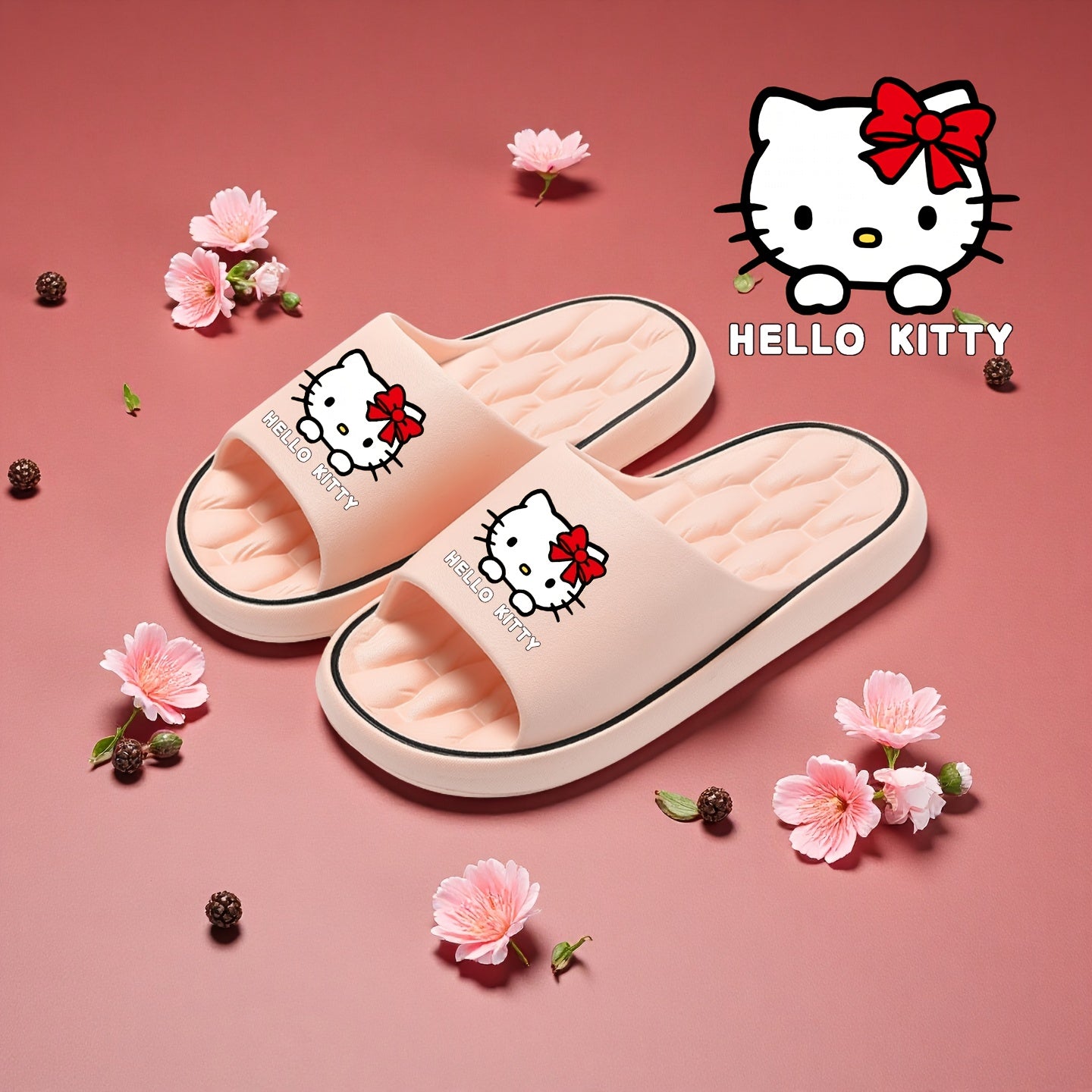 Ayollar uchun EVA ichki va tashqi makon uchun shippaklar yumshoq hayvon bosimi slipon kundalik pushti bej qora