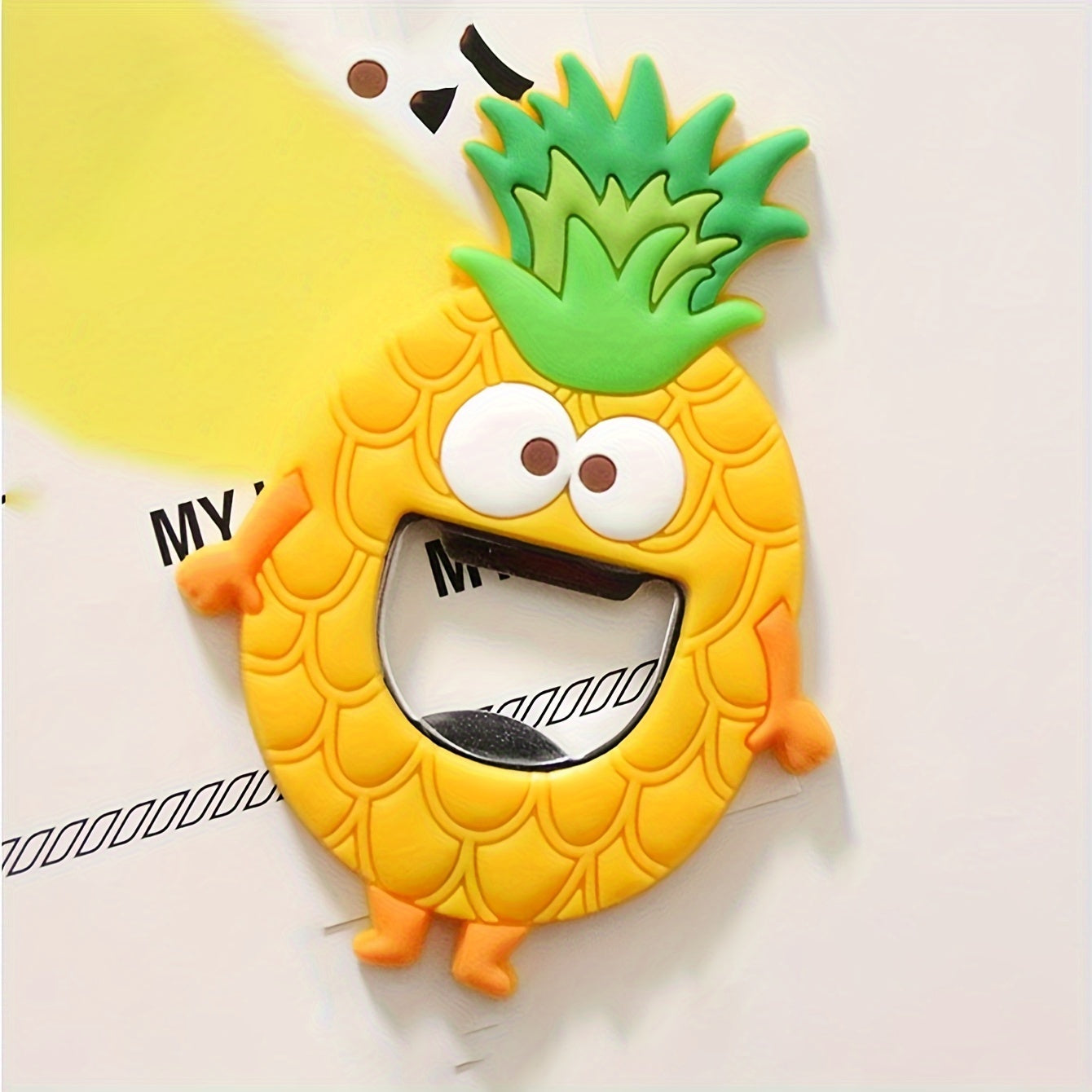 Cartoon Magnetic Bottle Opener for Home Outdoor Wedding Use