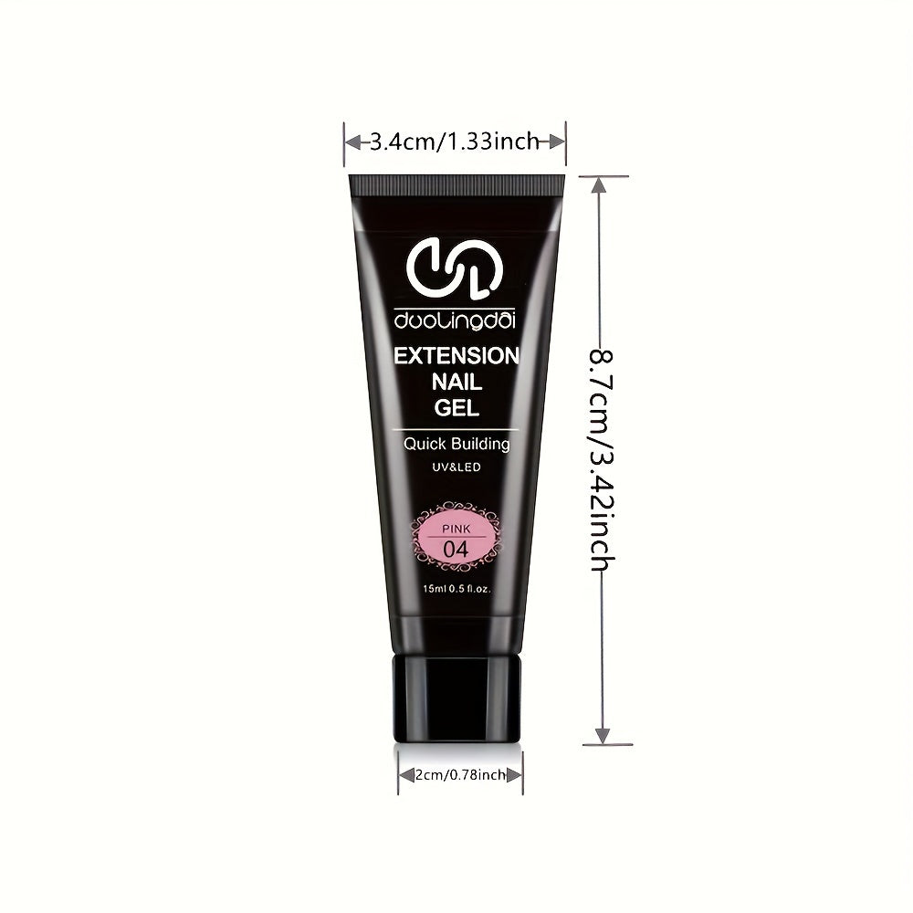 Nail Strengthening Gel for Daily Care, Easy-to-Use Toothpaste Style Bottle