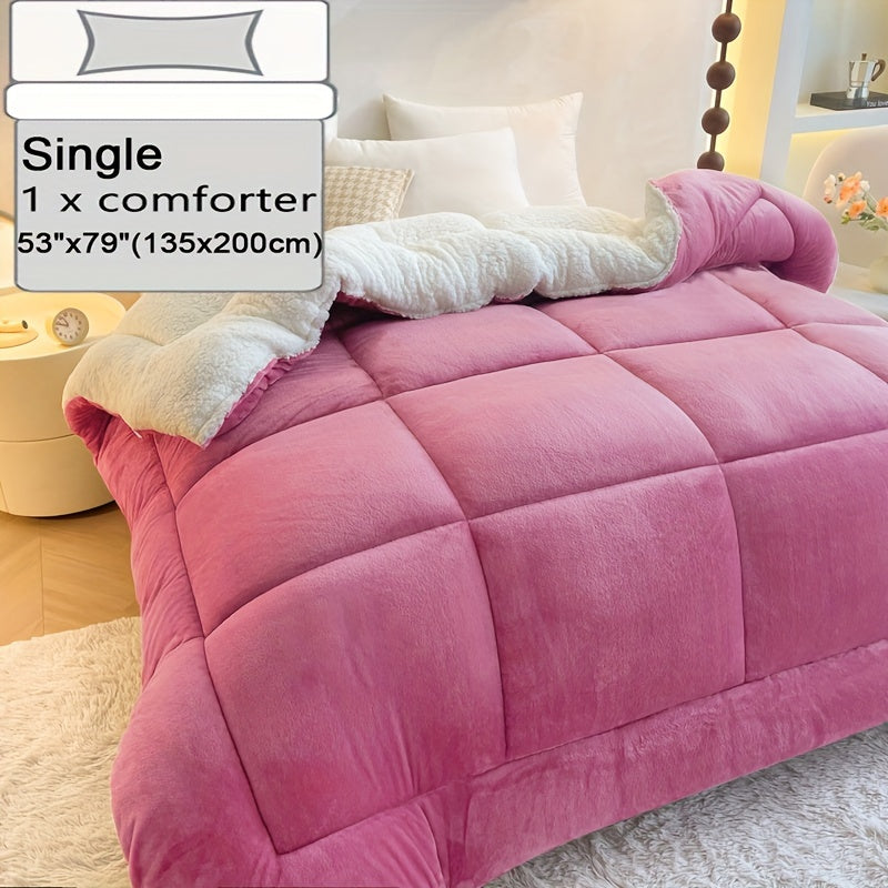 Yil davomida foydalanish uchun qalin va issiq, bir rangda super qulay Sherpa fleece yostiq. Tozalash oson, kir yuvish mashinasida yuviladi, yotoqxona va mehmonxona uchun ideal.