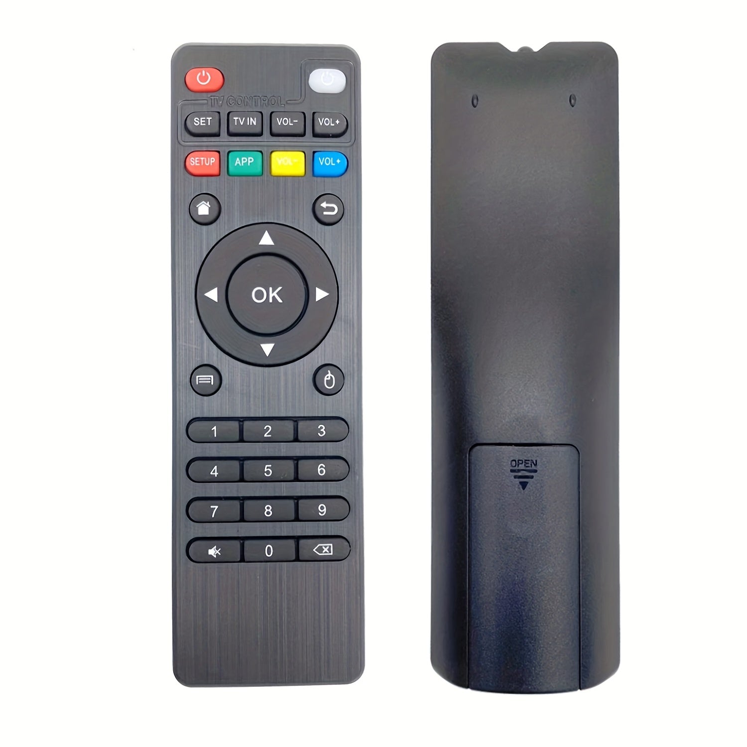 Universal Infrared Remote Control for Android TV Boxes Compatible with MXQ M8S T95 X96 H96