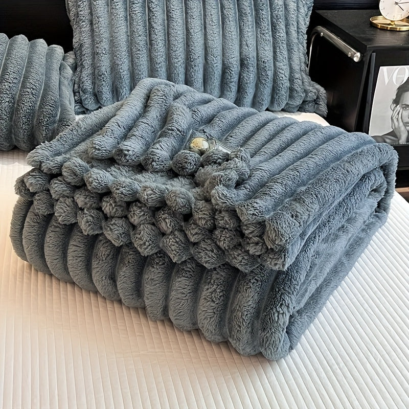 Uy yoki ofis uchun qulay flanel yostiqchasi, barcha mavsumlar uchun, dog'ga chidamli