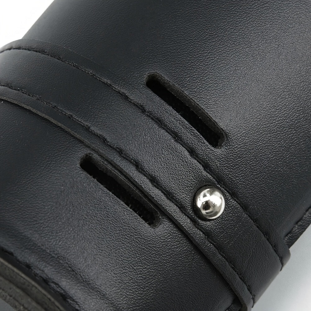 Motorcycle PU Leather Saddlebags Waterproof Side Bag for Sportster Touring