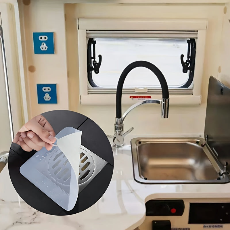 Silicone Floor Drain Cover Bathroom Anti-Smell Sewer Sink Protector