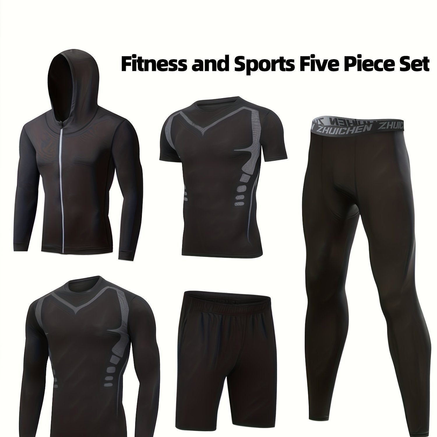 Men's Sportswear Running Fitness Quick-Dry Shirts Cycling Jackets Spring Summer Autumn