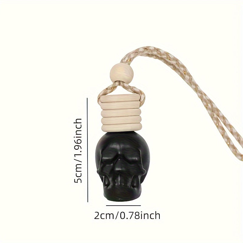 Шишадан ясалган бош шаклидаги машина парфюмерияси бутлаи, қайта тўлдириладиган диффузор ҳаво хушбўйлагич